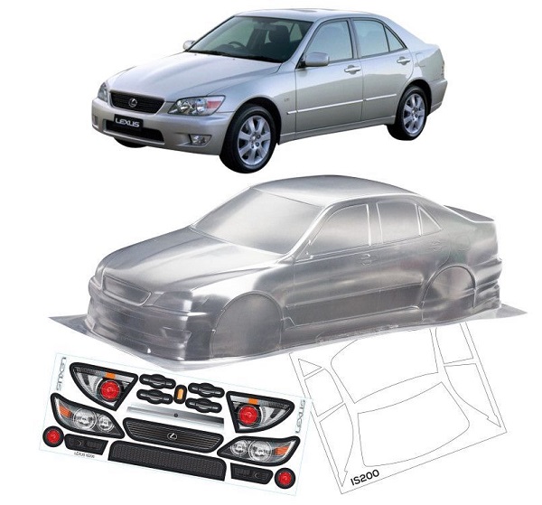 Кузов TeamC (#TC200)  IS200 190mm 1/10