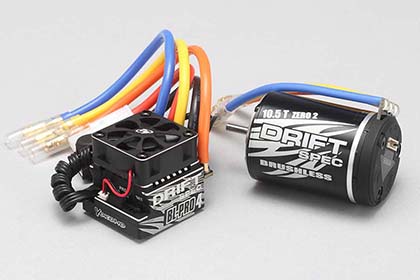 Комбо-набор Yokomo (#BL-P4105D) Drift Spec ESC/Drift ZERO2 10.5T Combo set