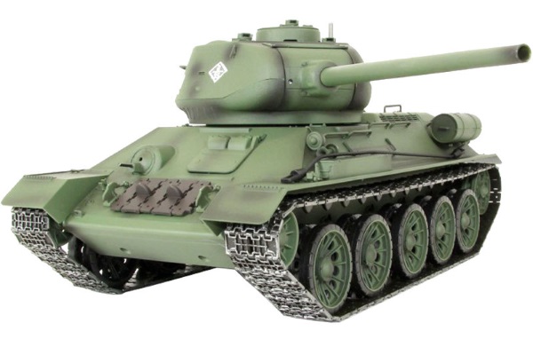 Радиоуправляемый танк Heng Long (#HL3909-1) T-34/85 с эффектами звука и дыма 1:16