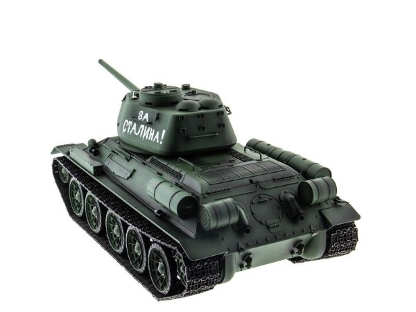 Радиоуправляемый танк Heng Long (#HL3909-1) T-34/85 с эффектами звука и дыма 1:16