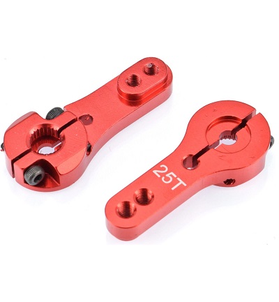 Сервосейвер RC Turn (#RTSH06001) Clamping Aluminum RC Servo Horns - 25T 35mm, L=19/23mm