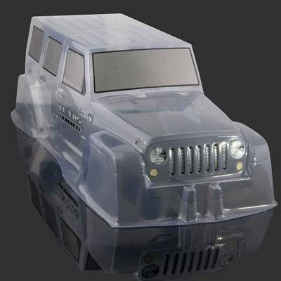 Кузов RС4x4 (#Wrangler) Wrangler SCX10  313mm PVC Кузов