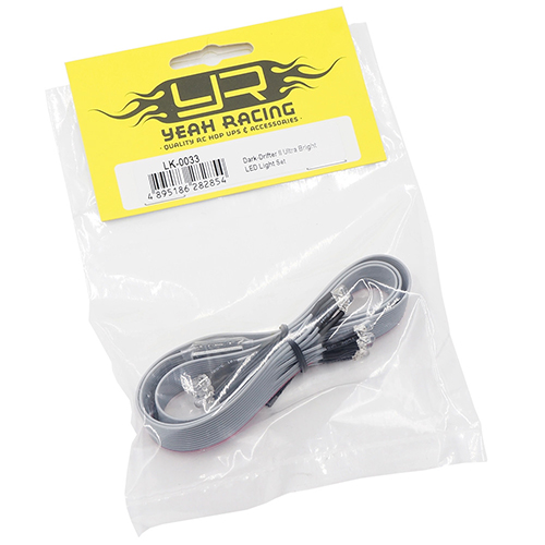 Светодиоды Yeah Racing (#LK-0033) Dark Drifter II Ultra Bright LED Flat Cable Light Set