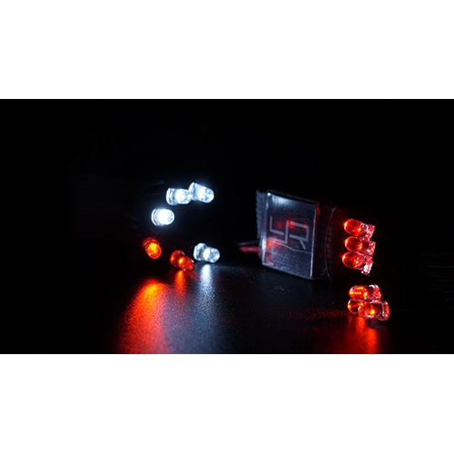 Светодиоды Yeah Racing (#LK-0033) Dark Drifter II Ultra Bright LED Flat Cable Light Set