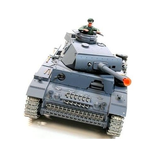 Радиоуправляемый танк Heng Long (#HL3848-1) "Panzerkampfwagen III" с эффектами звука и дыма 1:16