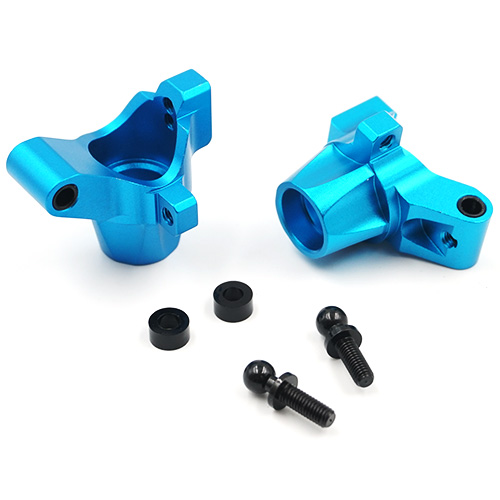 Чашки задние Yeah Racing (#TATT-012BU) Aluminum Rear Hub forTamiya TT02D TATT-S03 Blue