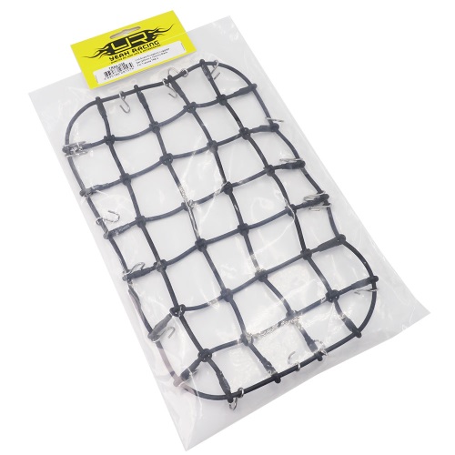 Сетка для багажника Yeah Racing (#TRX4-038) 1/10 Scale Accessory Luggage Net 250mm x 150mm Black For Traxxas TRX-4