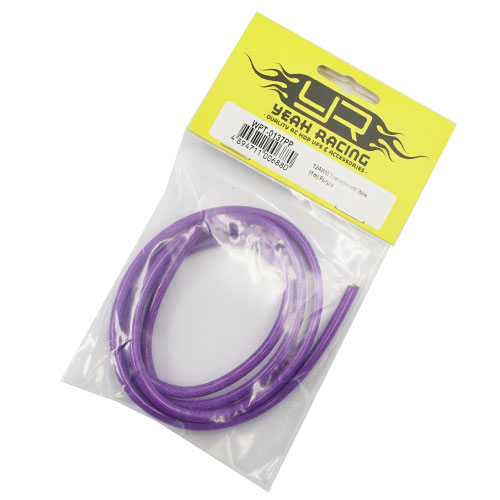 Провода Yeah Racing (#WPT-0137PP) 12AWG Transparent Wire1m Purple