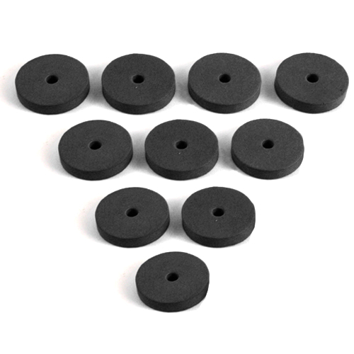Спонж для клипс Yeah Racing (#YA-0242BK) Body Protect Sponge PadSet (BK) 10 pcs 4mm thickne