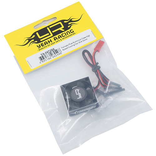 Вентилятор Yeah Racing (#YA-0472BK) Tornado Plus Aluminium Case High Speed Cooling Fan 30 X 30mm