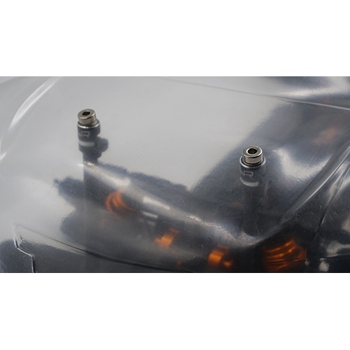 Крепление кузова магнитное Yeah Racing  (#YA-0533BK) Aluminum Magnetic Body Hole Marker Black For 6mm Bodyposts