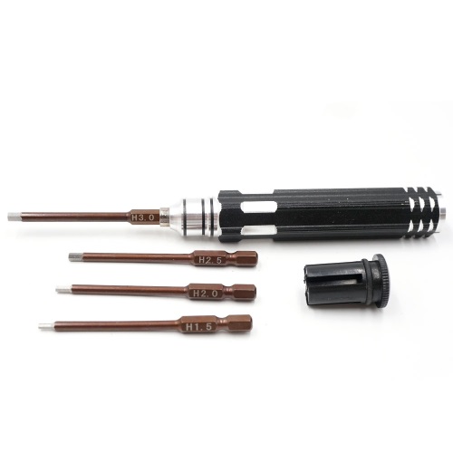 Набор шестигранников Yeah Racing (#YT-0023) 4 In 1 Hex Screwdriver (1.5-3.0mm)