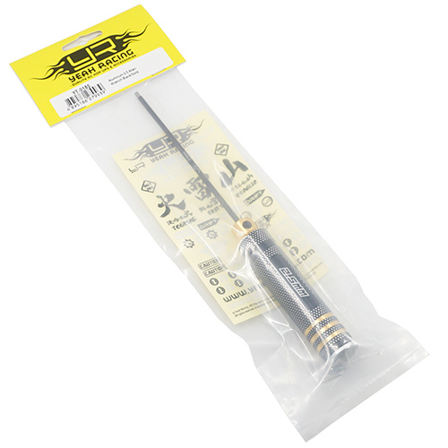 Шестигранник Yeah Racing (#YT-0185) Aluminum 2.5mm Allen Hex Driver Tool Black Gold