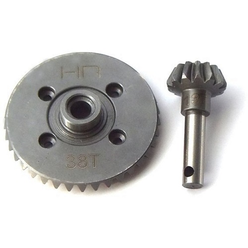 Шестерни набор HR (#SWRA9383) spiral bevel gear set 38t/13t Axial Wraith SCX10 EXO Yeti RR10