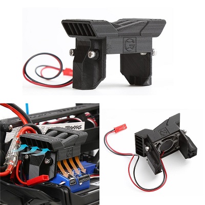 Вентилятор охлаждения GRC (#GAX0070B) for traxxas 1/10 trx-4 trx4 esc radiator cooling fan rc car