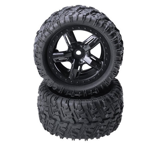 Колеса Remo Hobby (#P1953) Tires Assembly（Black )
