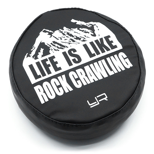 Чехол на запасное колесо Yeah Racing (#YA-0492) 1/10 Tire Cover For 1.9 Crawler Wheels - Life Is Like