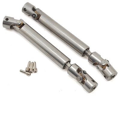Вал привода RCTurn (#RTUP02004) Aluminum Center Driveshaft Set - Silver (95mm+110mm) 2pcs/set