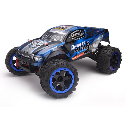 Радиоуправляемая модель монстра RemoHobby (#8035) 1/8-Scale Electric 4WD 2.4GHZ RC Off-Road Brushless Monster Truck Dinosaurs Master