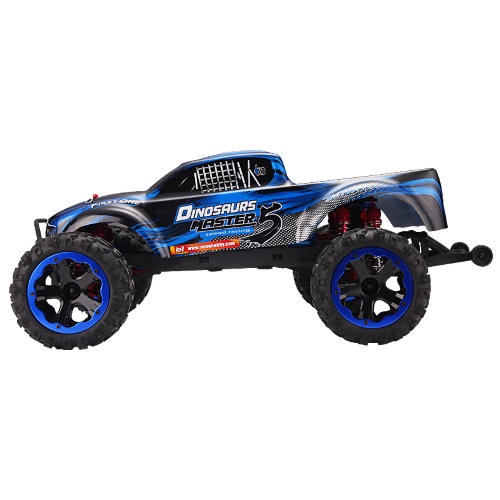 Радиоуправляемая модель монстра RemoHobby (#8035) 1/8-Scale Electric 4WD 2.4GHZ RC Off-Road Brushless Monster Truck Dinosaurs Master