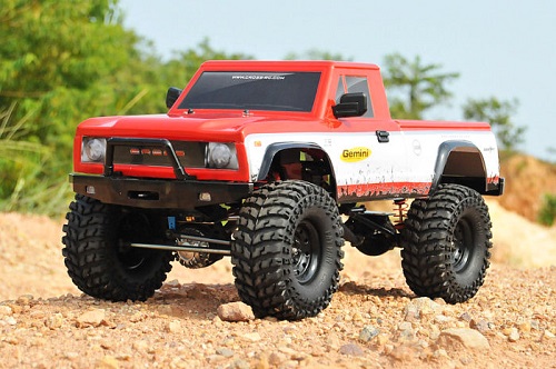 Радиоуправляемый внедорожник CROSS-RC (#PG-4R) PG4 R Pickup 4x4 1:10 KIT