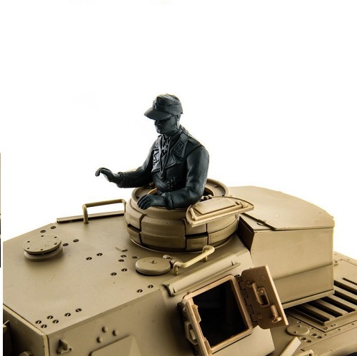 Радиоуправляемый танк Heng Long (#HL3858-1) German Panzer IV (F Type) RC Medium Tank с эффектами звука и дыма 1:16