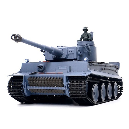 Радиоуправляемый танк Heng Long (#HL3818-1)  German Tiger RC Heavy Tank с эффектами звука и дыма 1:16