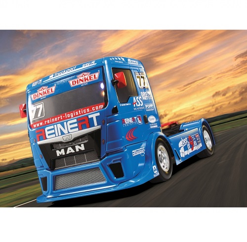 Радиоуправляемый грузовик Tamiya (#58642) 1/14 RC Team Reinert Racing MAN TGS - TT-01 Type E