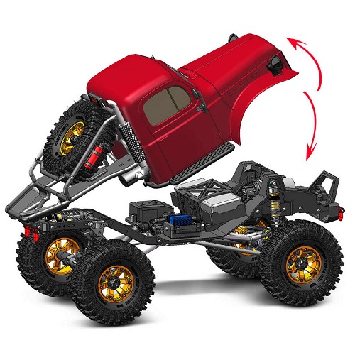 Радиоуправляемый внедорожник RGT (#EX86181) RTR RGT EX86181 Rock Crawler Truck 4X4