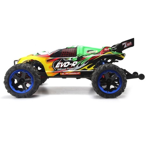 Радиоуправляемая модель трагги RemoHobby (#8065) 1/8-Scale Electric 2.4GHZ RC Off-Road Truggy Brushless 4WD RTR