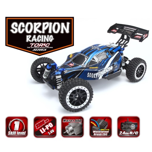 Радиоуправляемая модель багги RemoHobby (#8051) 1/8-Scale Electric 4WD 2.4GHZ RC Off-Road Scorpion Buggy