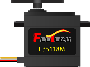 Сервопривод Feetech (#FB5118M) Standard 0.2sec/60degree 17kg digital servo with feedback