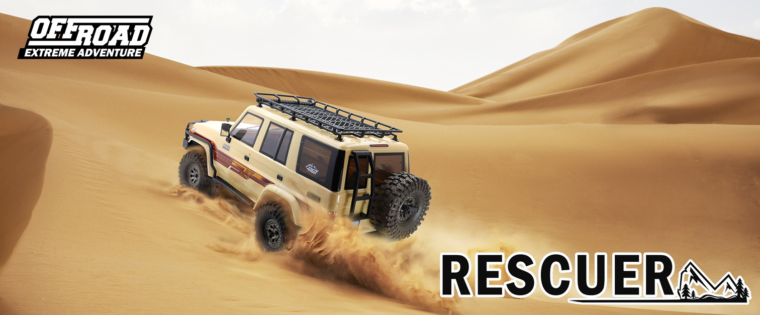 Радиоуправляемый внедорожник RGT (#EX86190)  4WD RC Car LC76 RESCUER Vehicles Off-Road Truck Rock Crawler Toys Models Without Battery