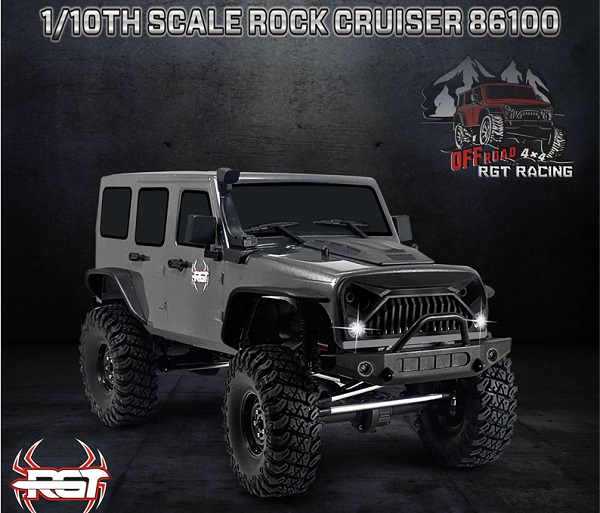 Радиоуправляемый внедорожник RGT (#EX86100V2)  Rock Cruiser RTR 4WD RGT EX86100V2 Jeep