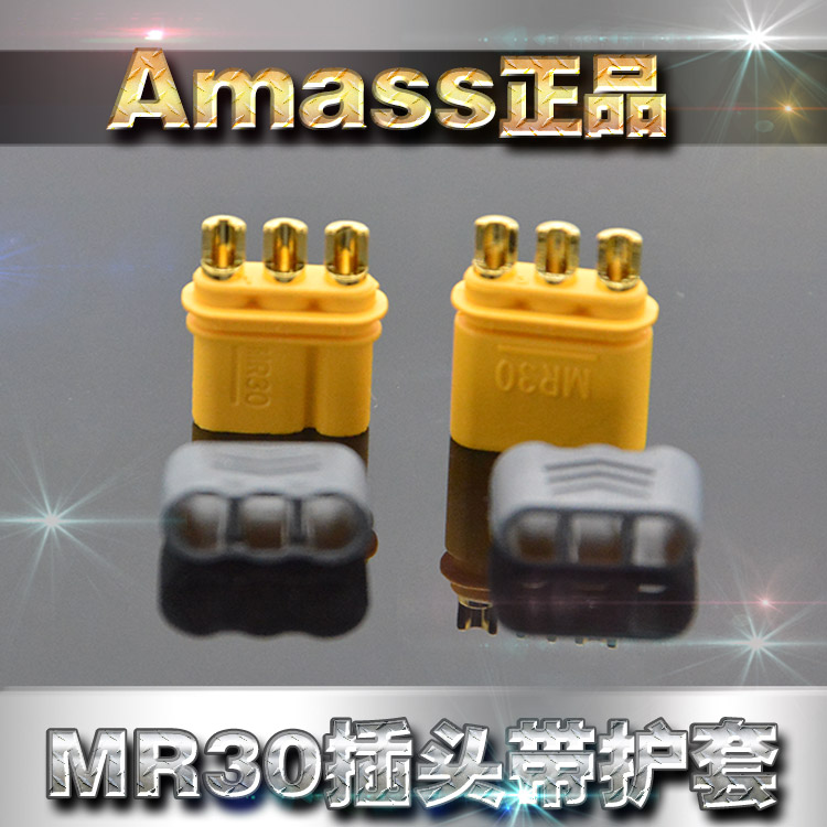 Коннектор Amass (#MR30PB-F) Connector MR30PB (Famale) 1pcs
