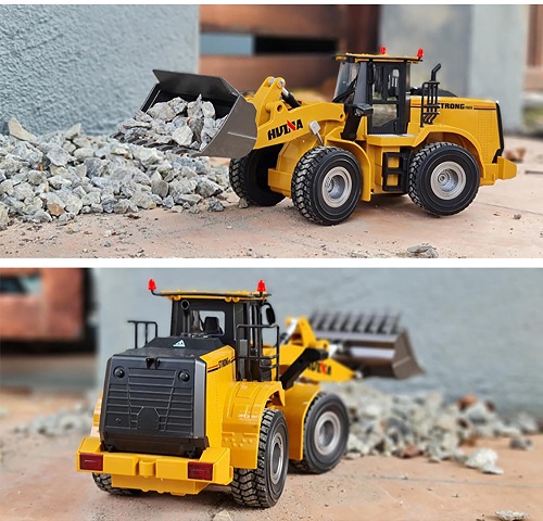 Радиоуправляемый бульдозер HUI NA TOYS (#HN1662) RC Truck 1/16 2,4G (662)