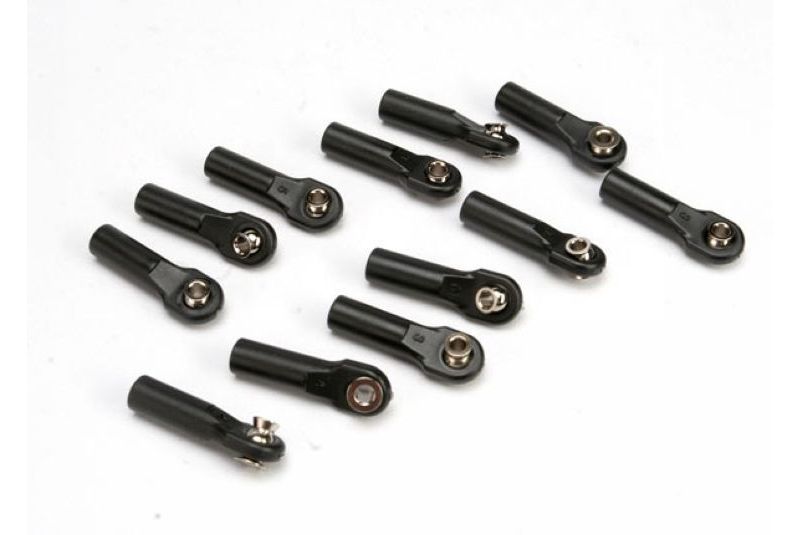 Шаровые RC Turn (#RTCL01R1) Plastic M4 Rod Ends - Small Hex (SCX10, TRX4) (10pcs)