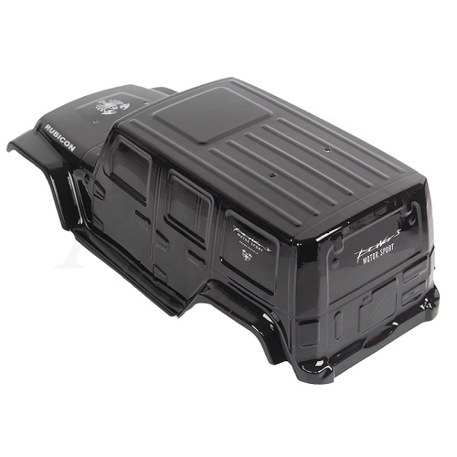 Кузов RС4x4 (#RubiconBlack)  313mm PVC Кузов окрашенный 1/10