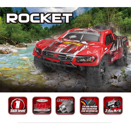 Радиоуправляемый шорт-корс RemoHobby (#1621) 1/16 Scale Electric 4WD Short - Cource Track Rocket