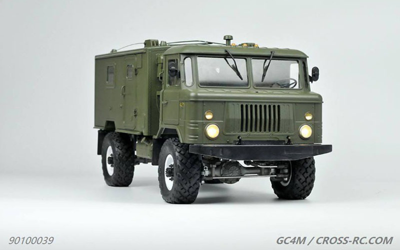 Радиоуправляемый грузовик CROSS-RC (#GC-4M) 4x4 ГАЗ 66 MILITARY TRUCKS