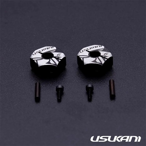 Хексы Usukani (#US88148) 7075 AL Clamping Wheel Hub/2pcs (6.0mm)