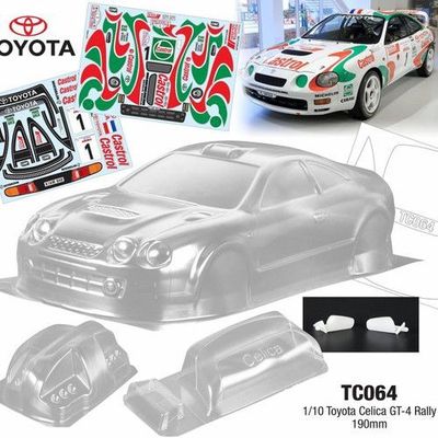 Кузов TeamC (#TC064) Celica GT-4 Rally 200mm 1/10