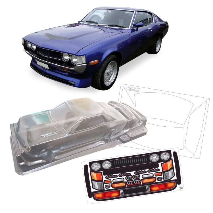Кузов TeamC (#TC1600)  Celica GT1600 200mm  1/10