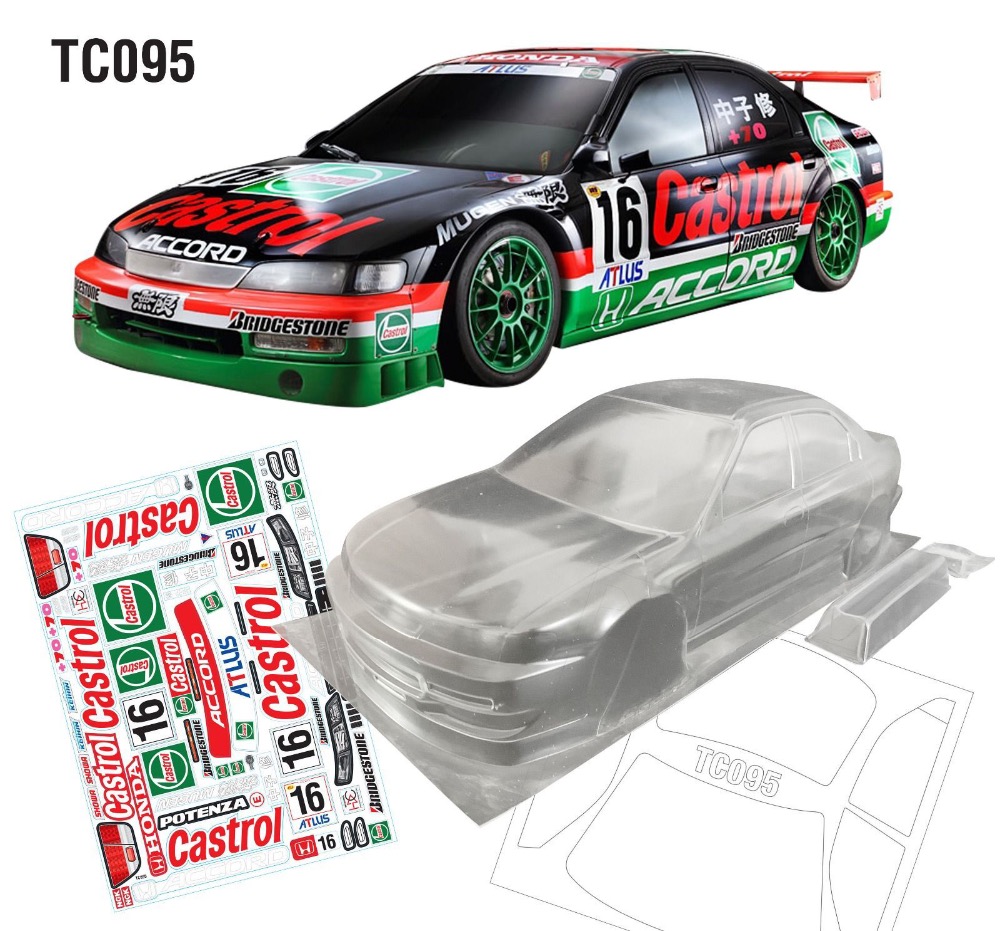 Кузов TeamC (#TC095)  Honda Accord 190mm 1/10