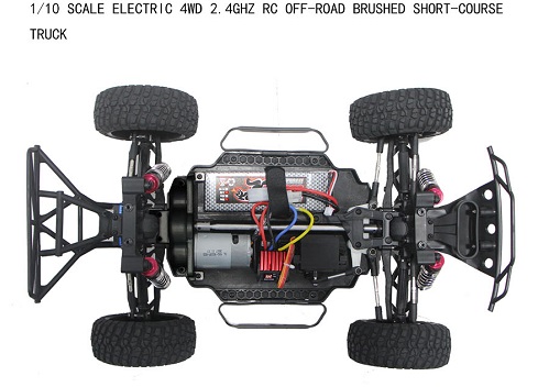 Радиоуправляемый шорт-корс RemoHobby (#RH10EX3PRO) 1/10 Scale Electric 2.4GHZ RC Off-Road EX3 4WD RTR
