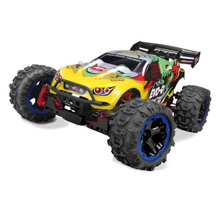 Радиоуправляемая модель трагги RemoHobby (#8066) 1/8-Scale Electric 4WD 2.4GHZ RC Off-Road Truggy Brushless 4WD RTR