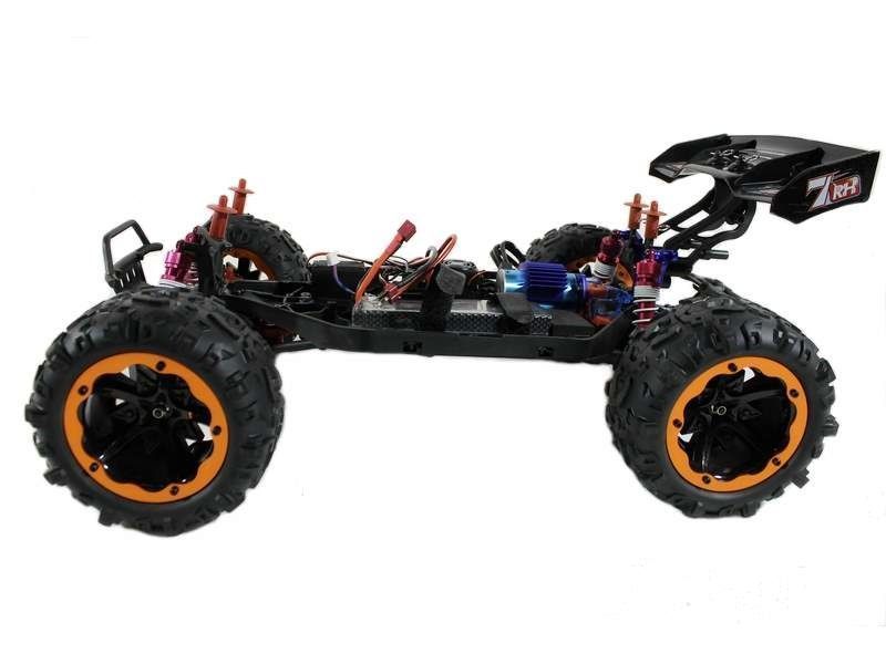 Радиоуправляемая модель трагги RemoHobby (#8066) 1/8-Scale Electric 4WD 2.4GHZ RC Off-Road Truggy Brushless 4WD RTR