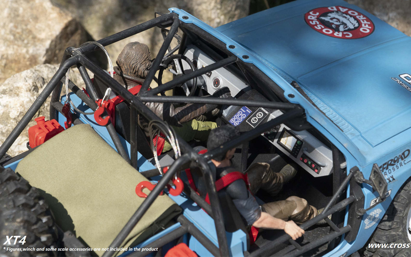 Радиоуправляемый внедорожник CROSS RC (#XT-4) Rock Crawler Kit