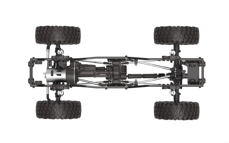 Радиоуправляемый внедорожник CROSS RC (#XT-4) Rock Crawler Kit