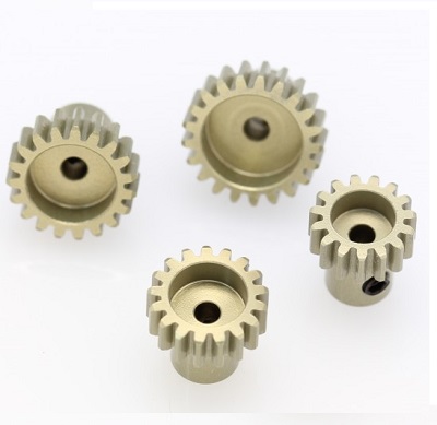 Пиньен RCTurn (#RTG02C20T) Aluminum 7075 Hard Coated M0.6 Motor Pinions Gear - Black